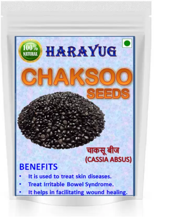 CHAKSOO SEED - BEEJ CHAKSU - CASSIA ABSUS Seed  (50 g)