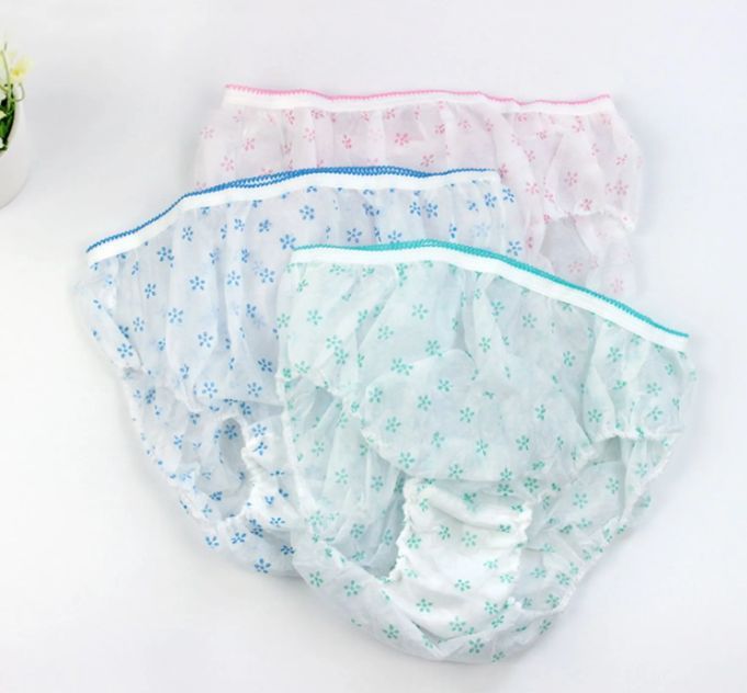 6%20Pcs%20Women's%20Disposable%20Period%20Panties/maternity%20Underwear%20Panties/women%20Travel%20Prenatal%20Postpartum%20Paper%20Non-woven%20Panties%20Ladies%20Briefs%20Panties%20For%20Travel%20Hospital%20Stays%20-%20Image%203