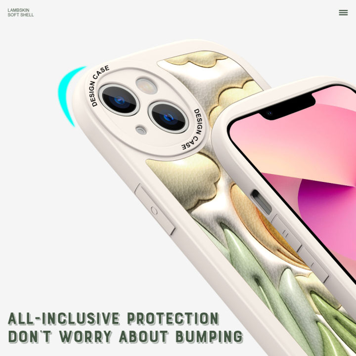 DEL%20for%20Huawei%20Nova%207i%20Mobile%20Cover%20Cartoon%20Stereoscopic%20Flower%20Phone%20Case%20PU%20Leather%20Soft%20Silicone%20Edge%20Back%20Cover%20-%20Image%209