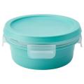 IKEA Lunch Box , Round Turquoise, 450 ml. 