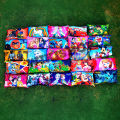 Assorted Stylish Baby Pillow, Cartoon Printed Cushion, 12x20 Inches, Soft Polyester Filling. 