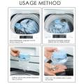 【FUN LIVE】 Multifunction Laundry Mesh Washing Machine Filter Mesh Removal Hair Paper Net Lint Cleaning Mesh Bag. 