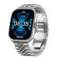 SVESTON PRESTIGE CHAIN SMARTWATCH WITH FREE SILICON STRAP  - AMOLED Display, Bluetooth Smartwatch with 1 year warranty for Android & iOS - Heart Rate Sleep Monitoring, Water Resistant Sports Fitness Tracker, AOD. 