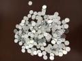 Set of 400 Pcs Small Round Glass Crafts, Real Glass Mirror Mosaic Tiles (1x1cm). 