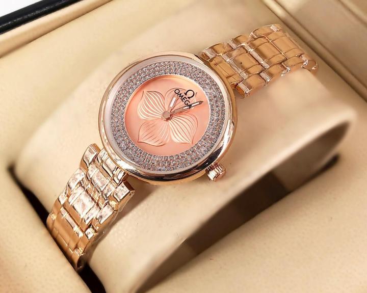 Xenlex Fashionable Latest Style Watch with Leather Strap & Steel Watch Case For Party Casual Gift for Women girls watches