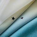 Migeet Star Curtains Stars Blackout Curtains for Kids Girls Bedroom Living Room Colorful Double Layer Star Window Curtains, 1 Panel (40"W x 52"L,). 