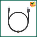 Aukey Braided Nylon USB 3.1 Gen 1 A to C Cable (3.95ft) (CB-AC1). 