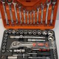 61pcs Combination Socket Wrench Set Ratchet Spanner Tools Set Box Se. 