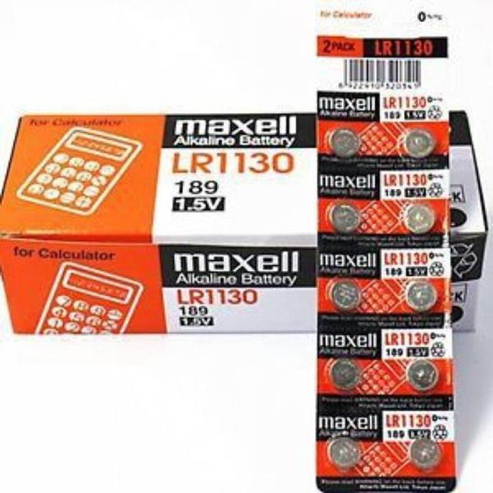 Cell & Battery Coin Button Battery Camera Calculator Watch LR1130 10pcs| Shopping Hall