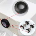 4 Pack Toilet Tank to Bowl Bolt Kits Cistern Bolts Kit,Stainless Steel Toilet Pan Fixing Fitting with Double Gaskets. 