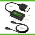 Xbox to HDMI Adapter, HD Link Cable for Original Xbox, Original Xbox to HDMI Converter Supports 1080P/720P Compatible with Original Xbox Includes 1.5 m HDMI Cable. 