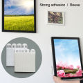 Hanging Strips for Photos 12 Pairs Large Picture Hanging Strips Heavy Duty Adhesive Hangers for Walls Damage Free Poster Strips Frame Mounting Strips Non-punching Sticky Picture Hangers. 