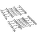 Hot Pot Stand Adjustable Trivet Expandable Stainless Steel Pot Rack Saucer Heat Resistant Pot Saucer for Pots Pans Kitchen. 