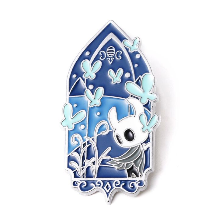 Classic Game Hollow Knight Enamel Lapel Pin Cartoon Metal Brooch Jewelry For Women Men Hat Backpack Bags Badge Pins Kids Gifts