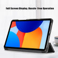 For Xiaomi Redmi Pad SE 8.7inch 2024 Case Slim Tri-fold Smart Flip Cover Full Coverage Casing. 