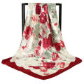 【Ready Stock】 Tudung Bawal High Quality Printed Satin Hijab Square Scarf Shawl 90CM WJ1001-07. 