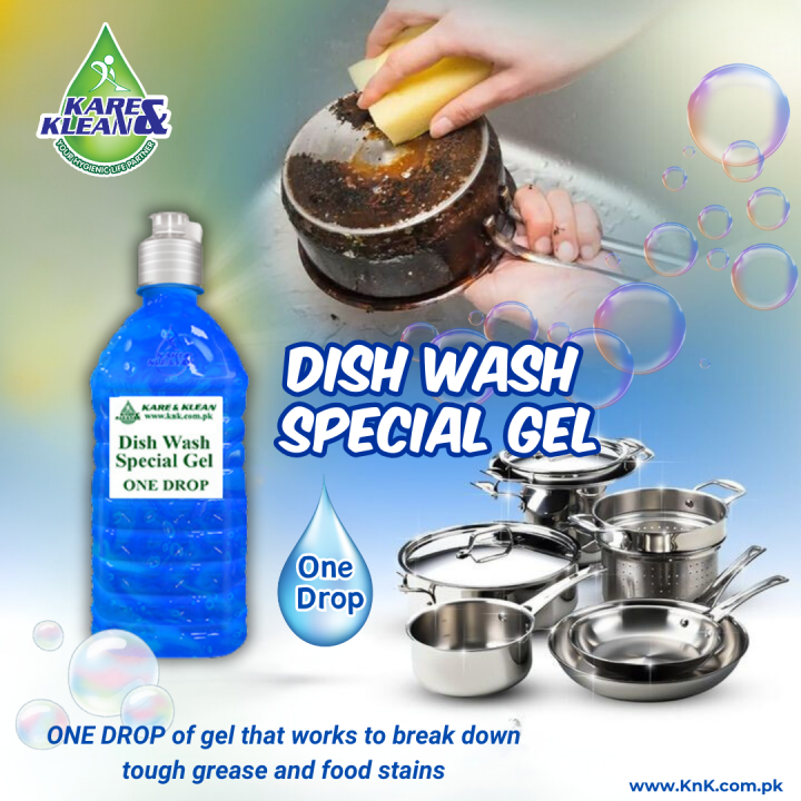 Dish washing liquid /1 Drop - Anti-Bacterial Dishwash Liquid / Kitchen Utensils - Washup / Dishwash (500ml)