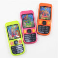 Orange Mobile Water Ring Game Toy – Handheld Water Toss Game for Kids, Portable Retro Water Game, Stress Relief Toy. 