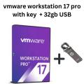 vmware workstation pro 17 with activation key & 32gb usb. 
