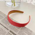 Autumn and winter high-end sense New Year's red headbands women's wide-brimmed pressed hair non-slip headbands Internet celebrity retro hairpins hair bundle headgear. 