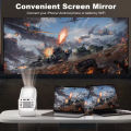 P30 Smart Mini Projector Android 11 - New Model 2025 - WiFi6 Support 4K 1080P BT5.0 Projector 1280*720P Home Cinema Portable Projector. 