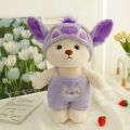 Imported  Wearing Clothes Teddy Bear Plush Toy Soft Stuffed Lily Bear Animal Doll for Kids Christmas Birthday Doll Gift. 