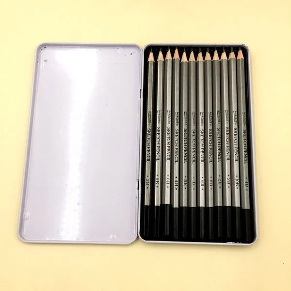 Worison%20Professional%20Sketch%20and%20Drawing%20pencils%20set,%20Art%20Pencil%2012-Count%20Drawing/Sketching%20Pencil%20Set%20of%2012%20in%20Metal%20Box%20-%20Image%204