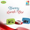 Bunny Lunch Box (with Box,Spoon and Fork Inside) For School. 