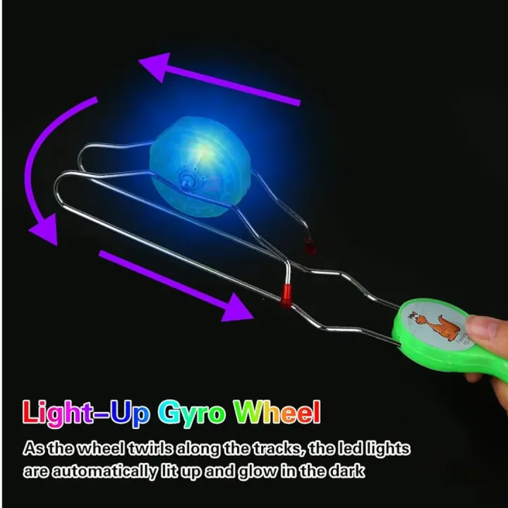 Magic%20Rail%20Twirlers%20Magnetic%20Gyro%20Wheel%20Spinning%20Top%20Toy%20Colorful%20Rainbow%20LED%20Lights%20Effect%20-%20Image%205
