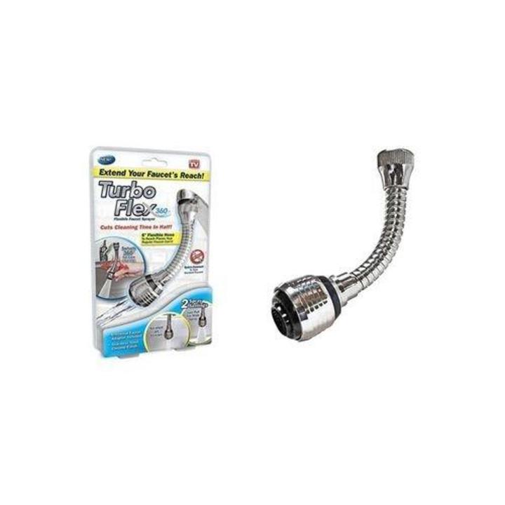 Turbo Flex Flexible 360 Faucet Sprayer -