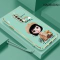 Casing For OPPO Reno 2F reno2 F reno 2 reno Phone Case Ultra Thin Electroplated Rainbow Beret Girl Soft Shell Silicone Shockproof Protective Cover Smooth Cover New. 
