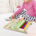 Weaving Loom Handmade DIY Creative Tapestry Loom Frame Birthday Gift Weave Loom w 2 Yarns. 