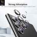 IPhone_ 13 Pro Max Protector - Blue - Aluminium Alloy Metal Tempered Glass Camera Protector. 