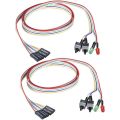 2Pcs Computer Case ATX Power on Off Reset Switch Cable with 2 LED Light Light Red Green ATX Case Front Bezel Wire,65cm. 
