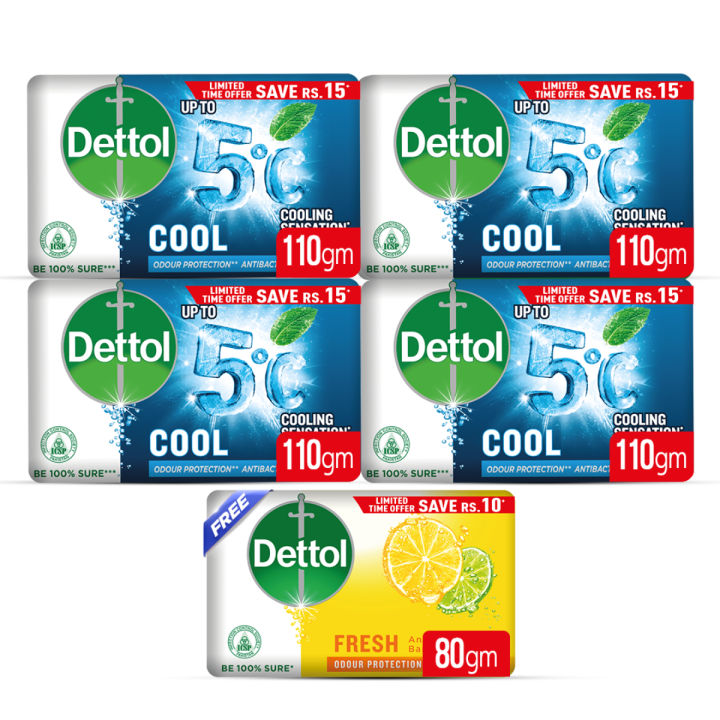 FREE%20Dettol%20Soap%20Fresh%2080gm%20with%20Dettol%20Soap%20Cool%20110gm%20-%20Pack%20of%204%20-%20Image%202