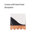 For OrangePi Zero 2W Pure Copper Heat Sink for OrangePi CPU Motherboard Cooling Multi-Functional Heat Sinks Durable. 