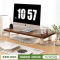 Computer Booster Monitor Raised Desktop Support Frame Display Stand Solid Wood Computer Desktop Shelf. 