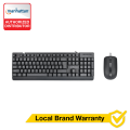 Manhattan Wired USB Keyboard and Mouse Set. 