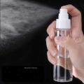 Portable small Transparent Plastic Empty Spray Bottle Refillable Bottles; Plastic Spray Bottle Makeup Liquid Sprayer Bottles. 