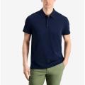 Basic Polo Shirt For Men - Navy Blue. 