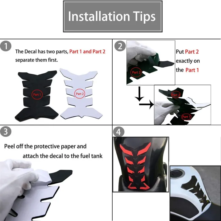 Motorcycle%20Fuel%20Tank%20Decals%203D%20Rubber%20Protector%20Pad%20Sticker%20Red%20-%20Image%207