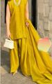 Farshi Shalwar Kameez with 3 quarter sleeves OR Sleeveless Suit 3pc Dress for Eid/Party/Wedding Wear for Girls/Women. 
