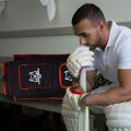 WOLF GEAR- Duffle Cricket Kit Bag Training Sports Backpack Heavy External Bat Sleeve. 
