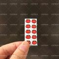 Chihiro hand writer original doll wool doll accessories diy crystal patch mouth surprised small incisors. 
