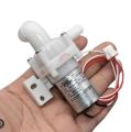 12V water pump micro centrifugal pump large flow circulating small water pump 370 DC small motor. 