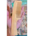 Hair Wooden Comb With Handle | Natural  Peach Handle Wood Comb | 100% Organic Wooden Hair Brush. 