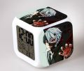 Anime Tokyo Ghoul Led Clocks Ken Kaneki Kirishima Touka Shuu Tsukiyama Uta Rize Kamishi Digital Alarm Clock Figure Toy Doll Gift. 
