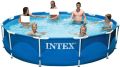 Intex Metal Frame Swimming Pool 12Feet X 30Inch. 