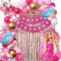 Barbie Happy Birthday Theme Set Of 57 Pieces. 