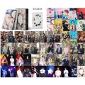 55pcs/box Kpop Idol SEVENTEEN Laser Photocards Album Hologram Lomo Cards Flash Gradient Postcards CARAT Gift. 